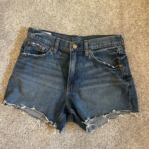 GAP Blue Jean Shorts Classic Cut-Off Style
